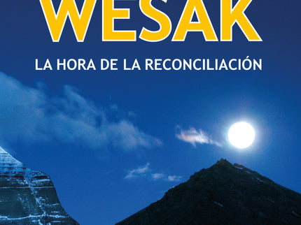 Libro Wesak: En una cueva perdida entre las cumbres del Himalaya, el día del Wesak, luna llena de la primavera, Daniel Meurois recoge las enseñanzas de un misterioso sabio cubierto de cenizas. Momento exacto para que se cumpla la reconciliación con nosotros mismos, escalera de siete peldaños sucesivos y simultáneos que nos conducen a la revelación definitiva de nuestra esencia divina, el mensaje concreto de este libro es una herramienta valiosa de transformación, así como una llamada urgente a la acción.