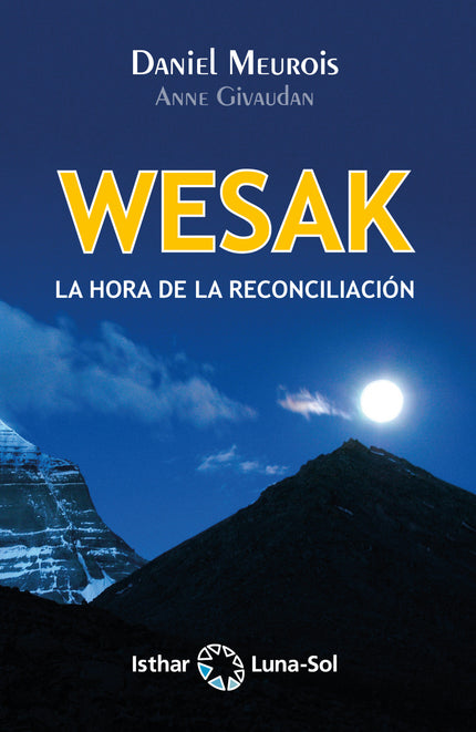 Libro Wesak: En una cueva perdida entre las cumbres del Himalaya, el día del Wesak, luna llena de la primavera, Daniel Meurois recoge las enseñanzas de un misterioso sabio cubierto de cenizas. Momento exacto para que se cumpla la reconciliación con nosotros mismos, escalera de siete peldaños sucesivos y simultáneos que nos conducen a la revelación definitiva de nuestra esencia divina, el mensaje concreto de este libro es una herramienta valiosa de transformación, así como una llamada urgente a la acción.