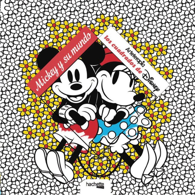 Arteterapia. Los cuadrados de Disney. Mickey y su mundo - Varios Autores - Tapa blanda