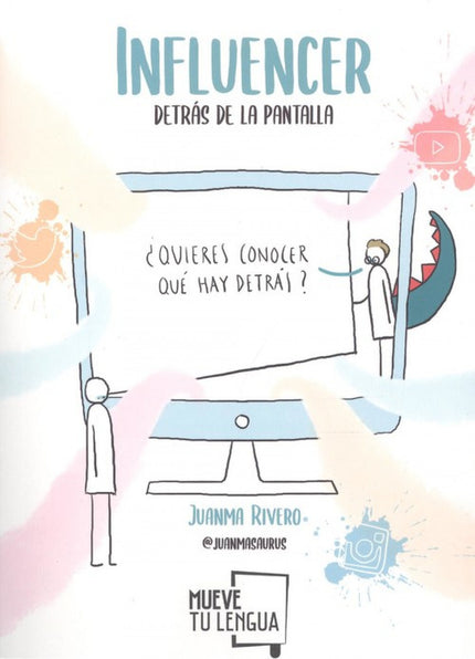 Portada del libro Influencer, Detrás De La Pantalla