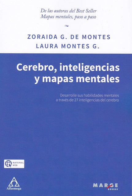 Portada del libro Cerebro, Inteligencias Y Mapas Mentales