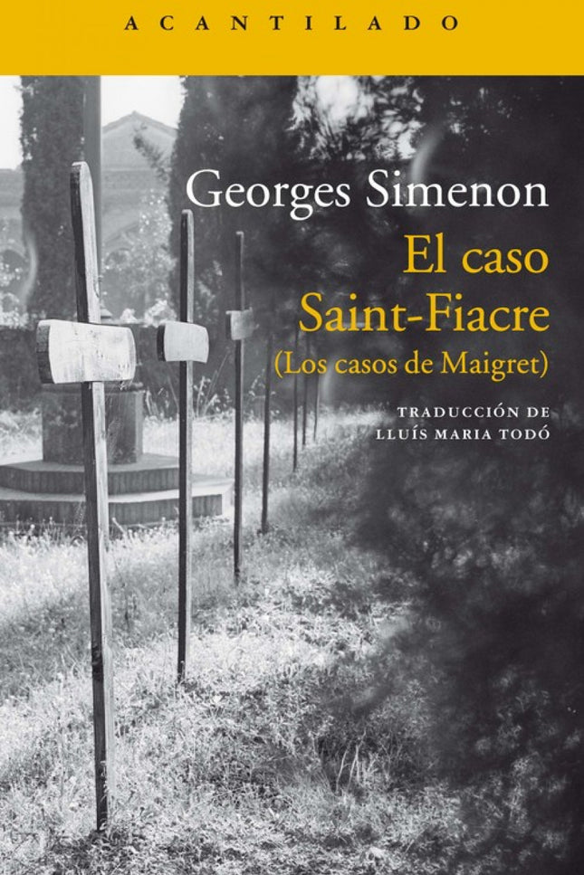 Libro El Caso Saint-fiacre: «Maigret revivía las sensaciones de antaño: el frío, el escozor en los ojos, la punta de los