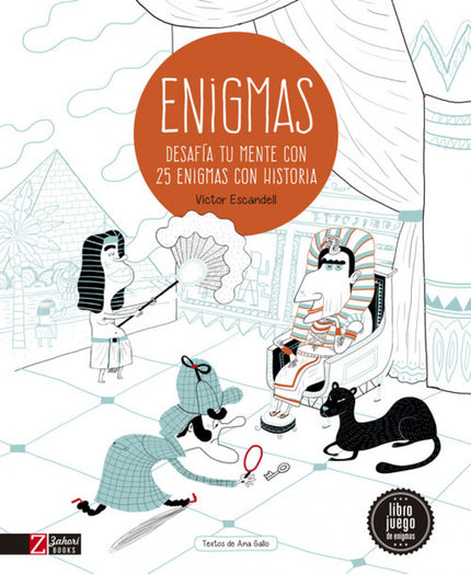 Libro Enigmas: La humanidad ha hecho un largo camino desde que vivía en las cavernas hasta llegar hoy al espacio. Nada hubiera sido posible sin la principal herramienta humana: la mente.