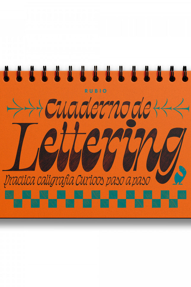 Cuaderno De Lettering. Practica Caligrafía Curioos Paso A Paso