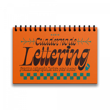 Cuaderno De Lettering. Practica Caligrafía Curioos Paso A Paso
