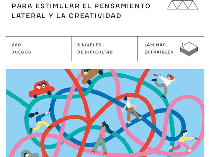 Libro Juegos De Ingenio Estimular Pensamiento Lateral Creatividad: Gracias a estos juegos de ingenio podremos entrenar el pensamiento lateral y empezar a forjar nuevas conexiones neuronales, abrir nuevas perspectivas y generar soluciones nuevas, mucho más ingeniosas y creativas ante los desafíos que se nos vayan presentando. íNo lo pienses más y empieza a pensar en lateral!