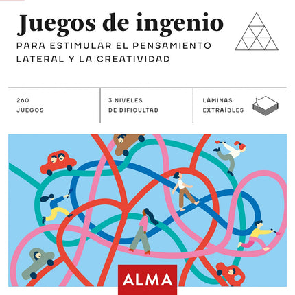 Libro Juegos De Ingenio Estimular Pensamiento Lateral Creatividad: Gracias a estos juegos de ingenio podremos entrenar el pensamiento lateral y empezar a forjar nuevas conexiones neuronales, abrir nuevas perspectivas y generar soluciones nuevas, mucho más ingeniosas y creativas ante los desafíos que se nos vayan presentando. íNo lo pienses más y empieza a pensar en lateral!