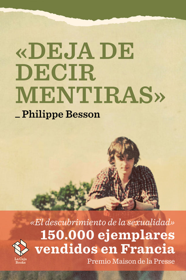 Libro <<deja De Decir Mentiras>>: En 1984, Philippe Besson, hijo de una familia culta y alumno brillante en el instituto de su pueblo, conoce a Thomas Andrieu, el solitario y misterioso hijo de un granjero. El descubrimiento de la sexualidad de uno y otro viene marcado por el carácter clandestino de su relación adolescente, tan intensa como fugaz hasta que los caminos de ambos se separan.