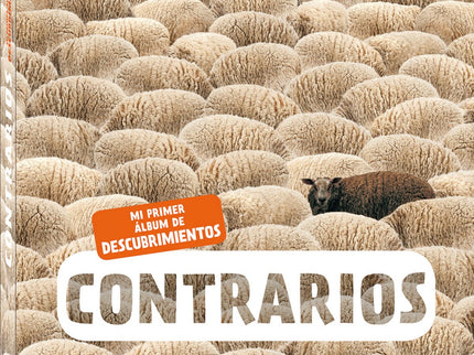 Libro Contrarios: Libros ideales para la educación Montessori con fotografias de la naturaleza de gran calidad. ¿Qué mejor manera de explicar a los pequeños el concepto de los 'contrarios' que mediante los animales y la naturaleza?