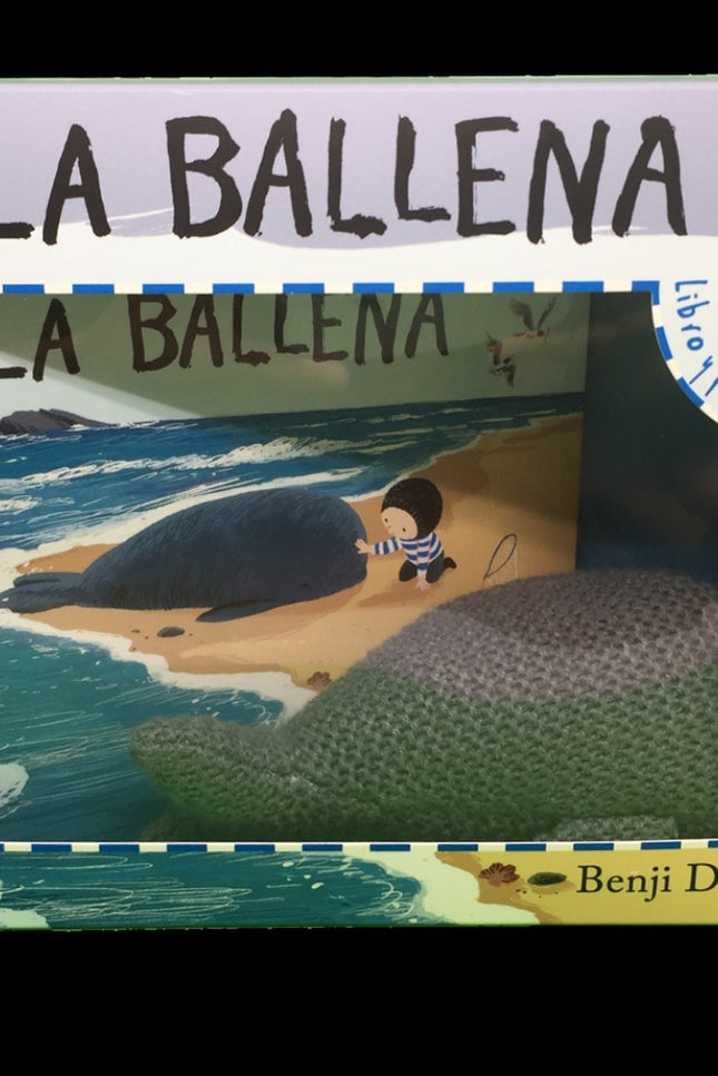 Libro La Ballena - Libro Y Peluche: Libro de tapa dura y peluche de La Ballena en el interior. Esta es la historia de un niño solitario, una ballena varada en la playa y una amistad que cambiará sus vidas para siempre.