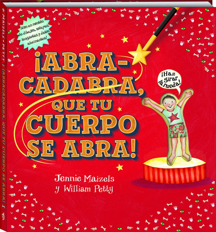 Libro Abracadabra Que Tu Cuerpo Se Abra: Este libro POP-UP invita a asomarse dentro del cuerpo humano de una forma divertida e ingeniosa para explicar como funcionan los diferentes órgano  El cuerpo humano es uno de los temas que más fascina a los pequeños lectores. Este libro en formato Pop-up, y con múltiples solapas, consigue explicar a los pequeños como funcionan los diferentes sitemas de nuestro cuerpo de una forma divertida y atractiva para que lo puedan entender todos los lectores.