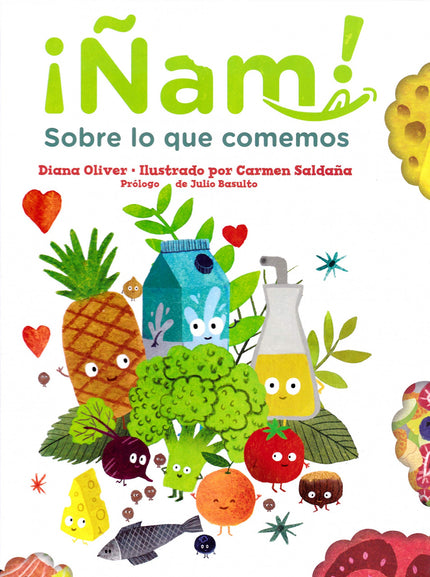 Libro ñam. Sobre Lo Que Comemos: ¿Por qué tenemos que compartir este libro con los jóvenes lectores? Este álbum ofrece datos útiles y atractivos sobre la importancia de la alimentación, para ayudar a los jóvenes lectores, y a las familias, a tomar conciencia sobre lo que comemos para poder elegir con argumentos.