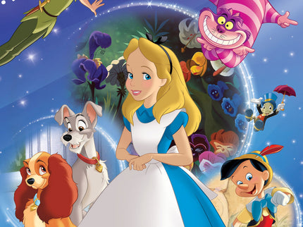 Libro Clásicos Disney: íExplora el universo de tus personajes favoritos de Disney con LibroAventuras! Lee las historias y divie?rtete con las figuritas y el tapete gigante.
