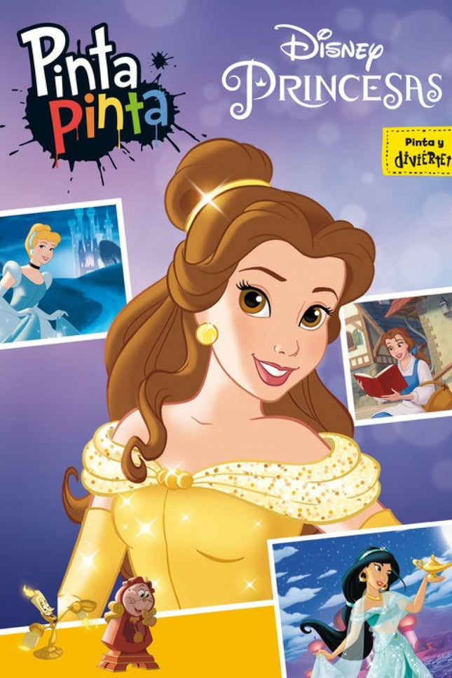 Libro Princesas: Pinta Pinta te trae 224 pa?ginas con ilustraciones de Princesas para que te diviertas colorea?ndolas a tu gusto.