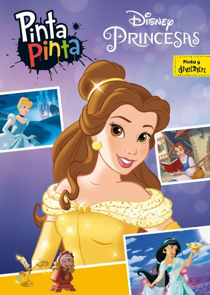 Libro Princesas: Pinta Pinta te trae 224 pa?ginas con ilustraciones de Princesas para que te diviertas colorea?ndolas a tu gusto.