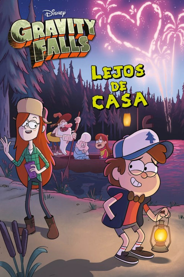 Libro Lejos De Casa: La noche de la fiesta en la Cabana del Misterio, Dipper descubre una forma de clonarse a si mismo y cree que ha encontrado la clave para gustarle a Wendy. ¿Podra sacarla a bailar, o sus clones se pondran celosos?