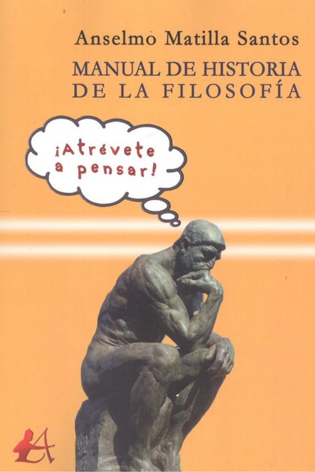 Portada del libro Manual De Historia De La Filosofía