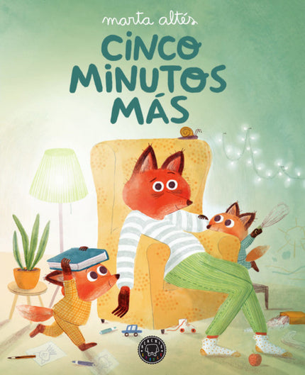 Libro Cinco Minutos Más: «El tiempo, qué cosa más curiosa. Papá habla mucho de ese tema.