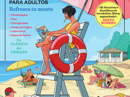 Libro Cuaderno De Vacaciones Para Adultos 8: El primer cuaderno de actividades para adultos. ?