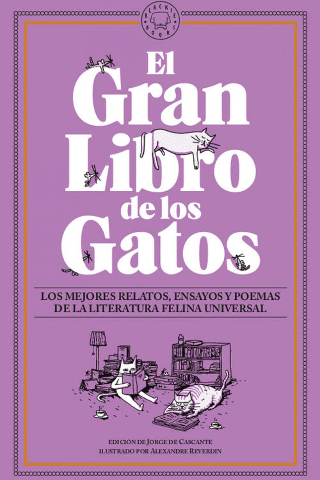 Libro El Gran Libro De Los Gatos: Este libro trae gatos de todos los tipos: rencorosos, recién despertados, tímidos, noruegos, con la tripa llena, estudiosos, malheridos, con el título de Patrón de Embarcaciones de Recreo recién sacado y una gorra de capitán bien calzada, felices, sepultados por mantas gordas, endeudados, graciosetes. La frase «de noche todos los gatos son pardos» es un dicho que hace referencia al ser humano, pero no a los gatos: no hay un gato igual que otro gato.
