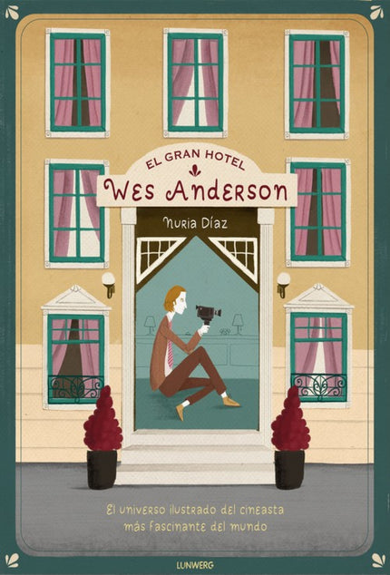 Libro Gran Hotel Wes Anderson: Un libro tributo que celebra la desbordante creatividad de uno de los directores de cine más originales de las últimas décadas. A través de las inconfundibles ilustraciones de Nuria Díaz, repasamos la vida de Wes Anderson, así como los temas, personajes y escenarios que conforman el universo visual de un cineasta de culto.