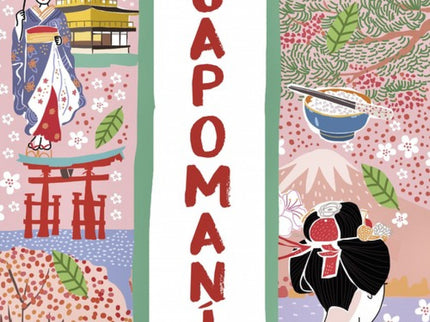 Libro Japomanía: Un libro divertido e inspirador sobre Japón y la cultura japonesa que cautivará a todos los amantes del país nipón con un recorrido por los lugares, el estilo de vida y las curiosidades de un país tan lejano como fascinante. Comida, bebida, cultura, estéticas, forma de pensar y elementos tan característicos como el kawaii, los furoshiki, el origami, el ikigai se abordan a través de textos entretenidos e ilustraciones desenfadadas y coloristas.