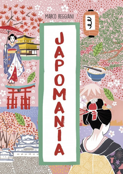 Libro Japomanía: Un libro divertido e inspirador sobre Japón y la cultura japonesa que cautivará a todos los amantes del país nipón con un recorrido por los lugares, el estilo de vida y las curiosidades de un país tan lejano como fascinante. Comida, bebida, cultura, estéticas, forma de pensar y elementos tan característicos como el kawaii, los furoshiki, el origami, el ikigai se abordan a través de textos entretenidos e ilustraciones desenfadadas y coloristas.