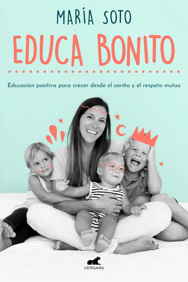 Libro Educa Bonito: «María Soto es una de las mejores embajadoras de Disciplina Positiva en España.» Jane Nelsen, autora de Cómo educar con firmeza y cariño. El objetivo de este libro tan personal es dar a conocer qué es y cómo se aplica la Disciplina Positiva -desde la íntima experiencia de la autora y su acreditada profesionalidad-, facilitar sus herramientas, relacionarla con la educación de los niños y también contribuir a su puesta en práctica.