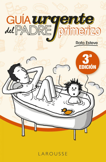 Libro Guía Urgente Del Padre Primerizo: La 3ª edición de un libro que recoge vivencias personales y útiles consejos para superar con una sonrisa los dilemas y momentos de desánimo de todo padre primerizo. Este libro expone con sentido del humor e ironía vivencias personales y consejos sobre la experiencia de ser un padre primerizo.
