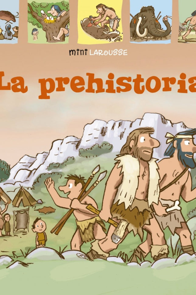 Libro La Prehistoria: Este libro permite retroceder en el tiempo para conocer a nuestros antepasados, descubrir dónde habitaron los primeros seres humanos, qué animales había en aquella época o qué herramientas se utilizaban. Este libro habla de los hombres de Cro-Magnon y Neandertal y explica en qué consistía la caza, la pesca, el arte rupestre, entre otros apasionantes temas.