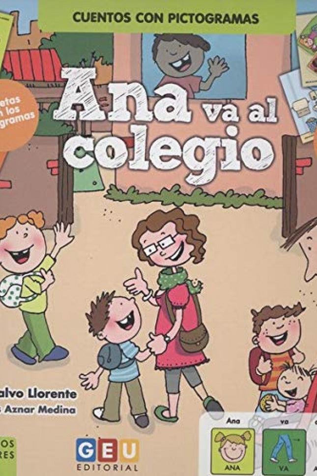 Portada del libro Ana Va Al Colegio
