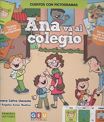Portada del libro Ana Va Al Colegio