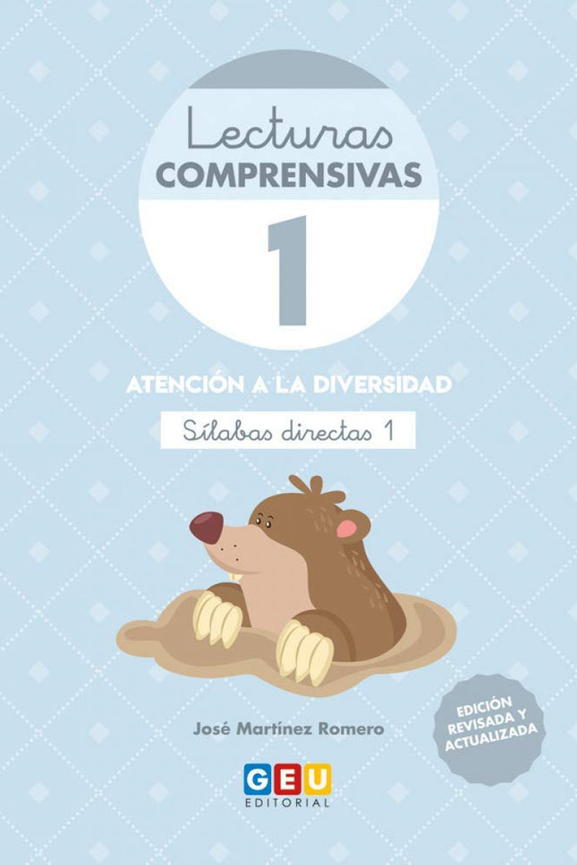 Portada del libro Lecturas Comprensivas 1 Silabas Directas