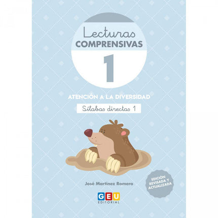 Portada del libro Lecturas Comprensivas 1 Silabas Directas
