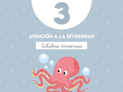 Portada del libro Lecturas Comprensivas 3 Silabas Inversas 4ºed