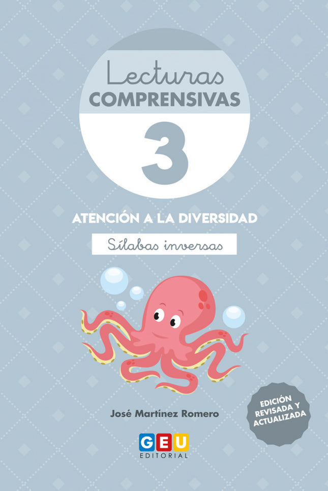 Portada del libro Lecturas Comprensivas 3 Silabas Inversas 4ºed