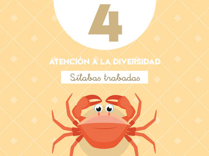 Portada del libro Lecturas Comprensivas 4 Silabas Trabadas 4ºed