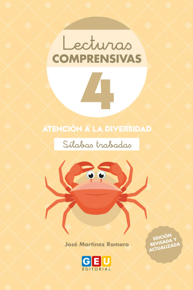 Portada del libro Lecturas Comprensivas 4 Silabas Trabadas 4ºed