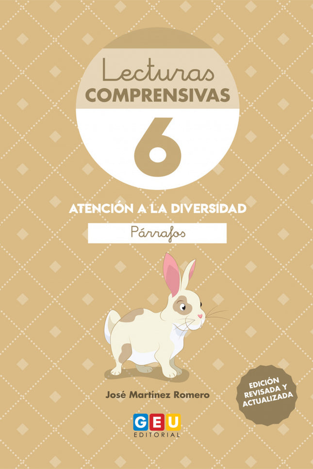 Portada del libro Lecturas Comprensivas 6 Leo Parrafos
