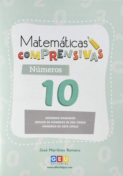 Portada del libro Matemáticas Comprensivas 10