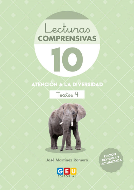 Portada del libro Lecturas Comprensivas 10 Ed19