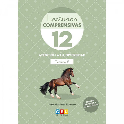 Portada del libro Lecturas Comprensivas 12