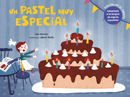 Libro Un Pastel Muy Especial: Este cuento narra un hecho divertido y sorprendente: es el cumpleaños de la Reina Luna y su hijo decide prepararle un pastel muy especial. Pero, al nal, todo resulta un gran desastre, porque la llegada de un ogro estropeará la esta de cumpleaños, con un giro inesperado y divertido.