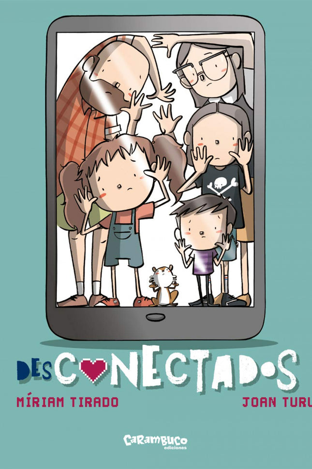 Libro Desconectados: Desconectados nos presenta una familia y cómo cada uno de sus miembros pasa gran parte del día enganchado a la pantalla. La situación se va complicando y, sin que se den cuenta, crece la desconexión entre ellos.