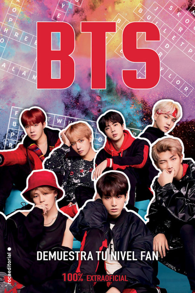 Libro Bts: Un libro ideal para los más fieles seguidores de esta banda de K-Pop.Un libro repleto de puzzles y de juegos de preguntas y respuestas, dedicados a los fieles seguidores de BTS., para que pongan a prueba sus conocimientos sobre esta maravillosa banda de k-pop. Las actividades incluyen historias de BTS para completar, buscador de palabras, juegos para encontrar las diferencias y muchas actividades más.