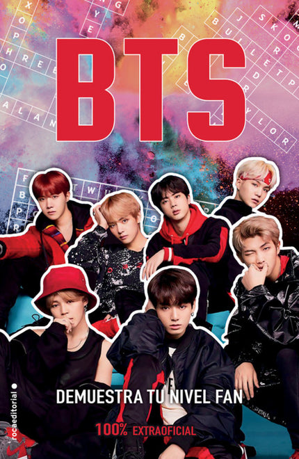 Libro Bts: Un libro ideal para los más fieles seguidores de esta banda de K-Pop.Un libro repleto de puzzles y de juegos de preguntas y respuestas, dedicados a los fieles seguidores de BTS., para que pongan a prueba sus conocimientos sobre esta maravillosa banda de k-pop. Las actividades incluyen historias de BTS para completar, buscador de palabras, juegos para encontrar las diferencias y muchas actividades más.