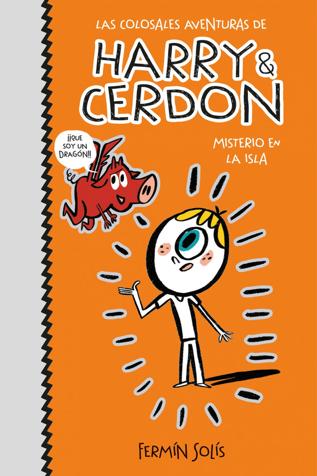 Libro Misterio En La Isla: Acompaña a Harry y Cerdon, los protagonistas de esta nueva serie de libros de aventuras ambientada en el mundo de la mitología y cargada de muuuuucho humor. íLlorarás de risa!