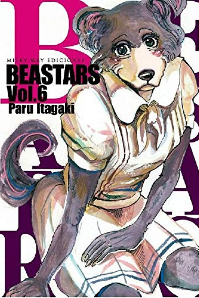 Libro Beastars 6: Tras la cruenta batalla, Legoshi logra rescatar a Hal de las garras del Shishigumi. Mientras vuelven los dos a casa, pierden el último tren y no les queda más remedio que quedarse en un hotel.