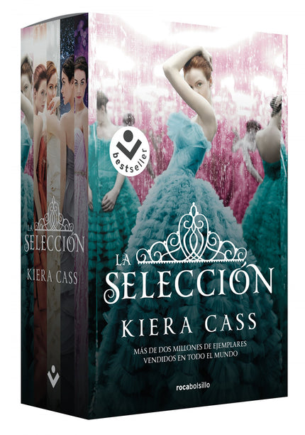 Libro Estuche La Selección: Las cinco novelas de la maravillosa serie La Selección de Kiera Cass reunidas por primera vez en un maravilloso estuche.Para treinta y cinco chicas, La Selección es una oportunidad que solo se presenta una vez en la vida. La oportunidad de escapar de la vida que les ha tocado por nacer en una determinada familia.