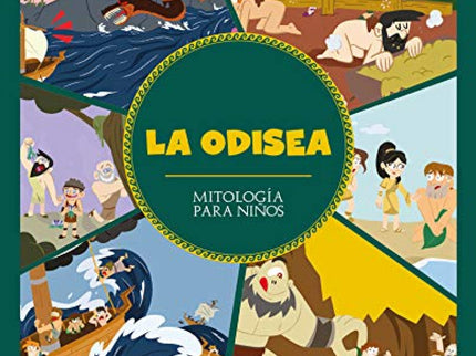 Libro La Odisea: Hubo un héroe que realizó el viaje más increíble que jamás se haya visto. Vagó durante años a lo largo y ancho del mar Mediterráneo, y aunque tuvo que enfrentarse a todo tipo de dificultades y amenazas, incluyendo monstruos, cíclopes y horribles criaturas, nunca perdió la esperanza de llegar a su destino.